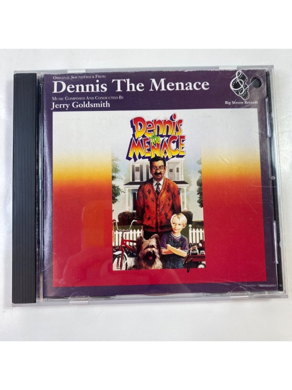 Dennis The Menace Soundtrack CD Jerry Goldsmith 1993 Big Screen Records Fun Come